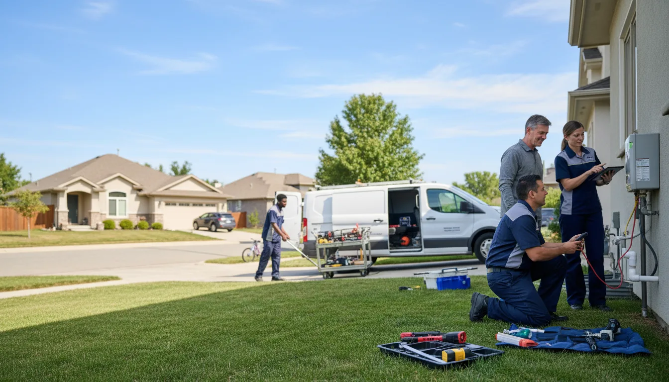 Tankless water heater service in Forsyth, GA